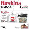 Hawkins Classic 1.5 L Pressure Cooker - Features