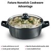 Hawkins Futura Non Stick Cook-n-Serve Pot- Q38- Advantage