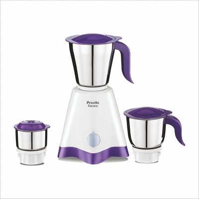 Preethi Mixer Grinder Crown MG 205 - 3 Jars 500 Watt