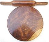 Wooden Board And Rolling Pin - Chakla Belan