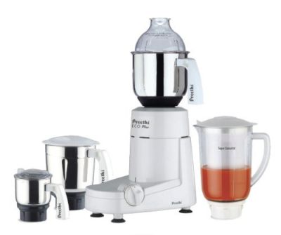Preethi Mixer Grinder Eco Plus MG 157 - 4 Jars 750 Watt