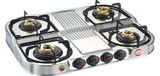 Prestige Stainless Steel 4 Burner