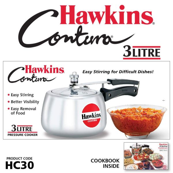 Hawkins Contura Pressure Cooker 3 L - Features
