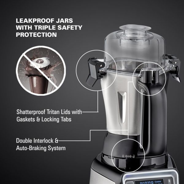 Hamilton Beach Juicer Mixer Grinder-jars