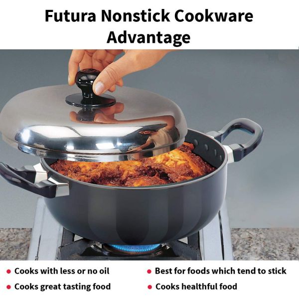Hawkins Futura 3 L All-purpose Pan with Lid - features
