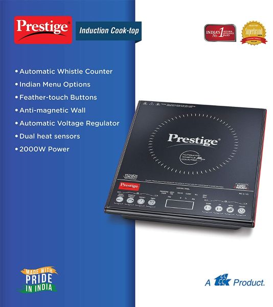 Prestige Induction Cook - features