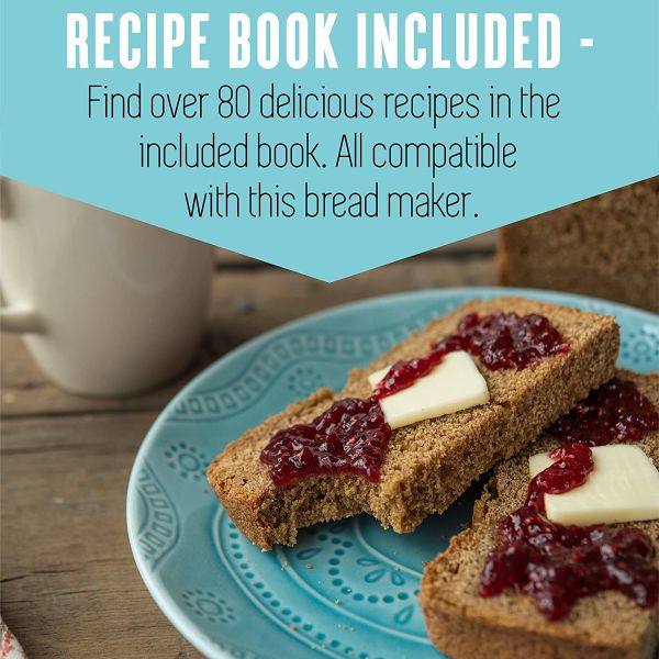 Breadman BK1050S Bread Maker with Recipe Book