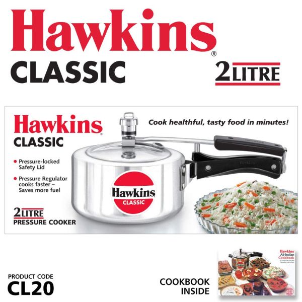Hawkins Classic Pressure Cooker 2 L - Features