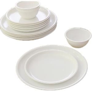 Dinner Plate & Bowl - Set of 18
